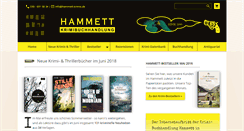 Desktop Screenshot of hammett-krimis.de